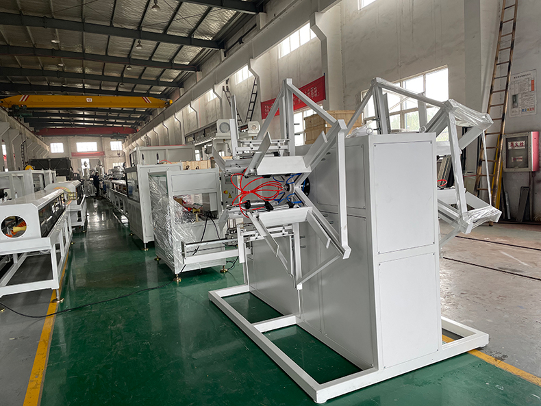 HDPE20-63盤管擠出生産(chǎn)線 塑料管材生産(chǎn)設備(bèi) 擠出設備(bèi) 張家港管材擠出機