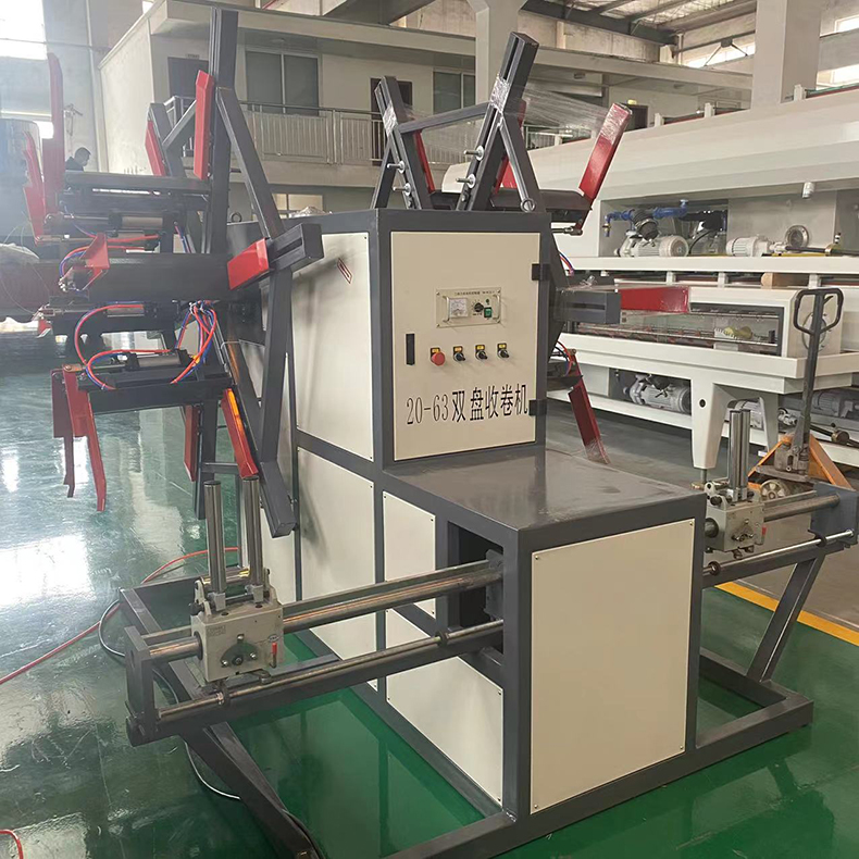 HDPE三層(céng)共擠塑料管材生産設備(bèi) 張家港高速複合管材擠出機機器