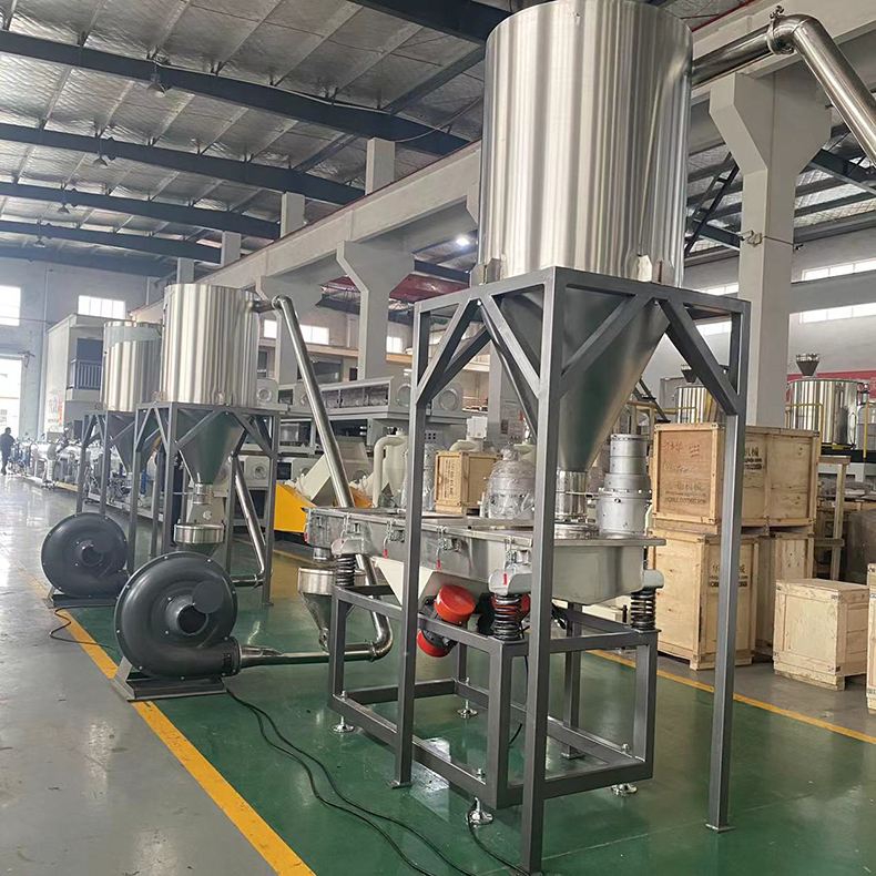 張家港65 80雙螺杆PVC硬質造粒生産(chǎn)線 軟料造粒擠出機生産(chǎn)設備(bèi) 粉末造粒機器